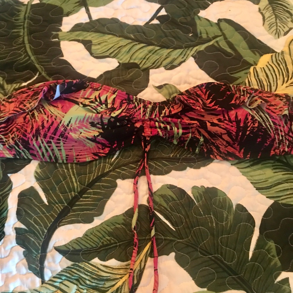 Multi-Color Bandeau Bikini Top